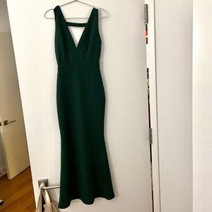 Windsor Long Dress Dark Green XS